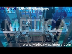 Máquina de encher garrafas de suco de 100 a 1000 ml com bomba peristáltica