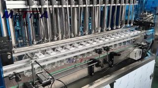 Pistão automático da máquina de enchimento de líquido de espuma de 16 bicos