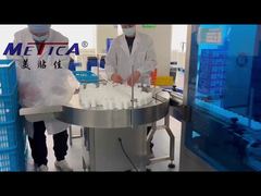 Máquina de rotulagem e tampa de enchimento de creme de loção de alta velocidade
