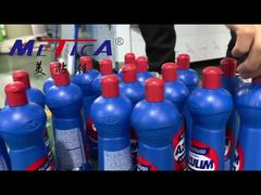 Máquina tampadora automática de enchimento de detergente de espuma