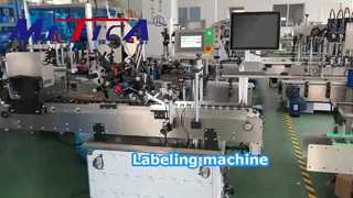 Máquina automática de rotulagem de lápis de olho