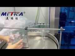 Linha de rotulagem e tampas de enchimento de lubrificante
