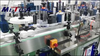 Precisão da máquina de rotulagem automática de garrafas redondas