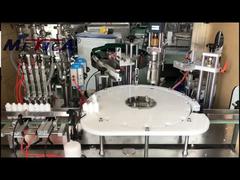 Máquina automática de nivelamento e enchimento de loção para cuidados com a pele