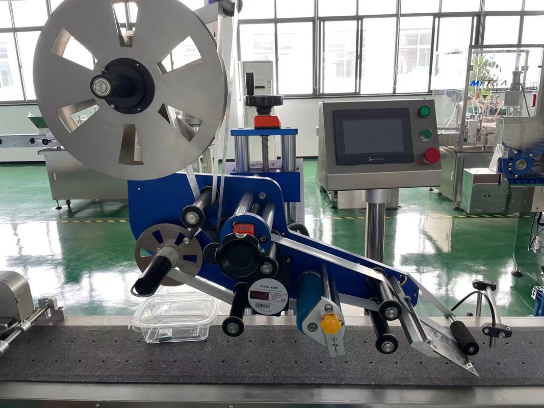 Máquina automática de rotulagem de sacos de papel plástico para garrafas com precisão de fácil manutenção 1000-3000 BPH