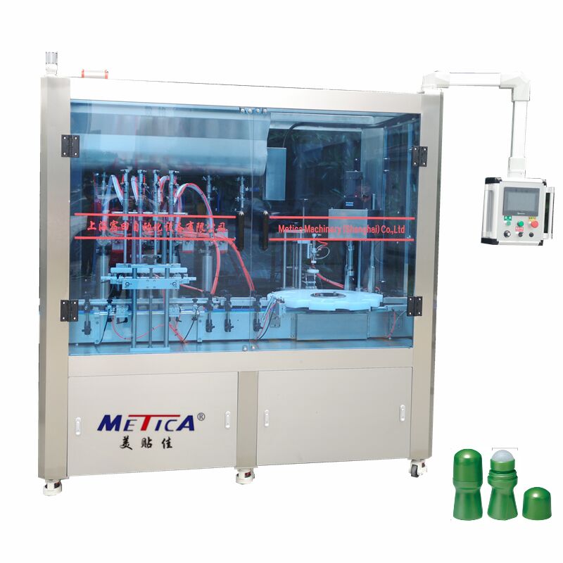 Máquina automática de enchimento de garrafas de aço inoxidável concebida para processos de enchimento de líquidos nos setores farmacêutico, alimentar e químico