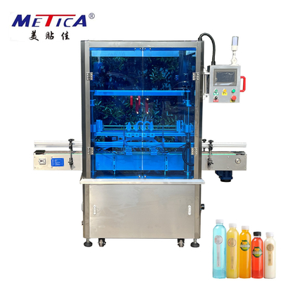 Máquina de engarrafamento do ANIMAL DE ESTIMAÇÃO de Juice Bottle And com bomba Peristaltic