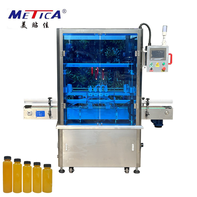máquina de engarrafamento 500ml plástica com a máquina de enchimento Peristaltic da bebida da bomba