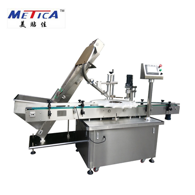 Tipo giratório automático máquina tampando SS304 2000bph da garrafa de vidro