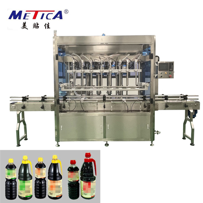 Máquina de enchimento de engarrafamento 2000bph do molho picante automático do PLC