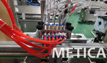 Máquina de lavar de vidro e plástica de 100ml automático da garrafa com ventilador de ar