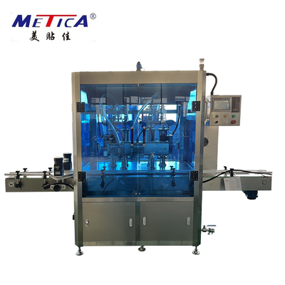 Máquina de enchimento de garrafas de shampoo de alta velocidade Servo motor 2000BPM