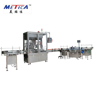METICA transformam a linha de produção de engarrafamento engarrafamento do animal de estimação e máquina tampando