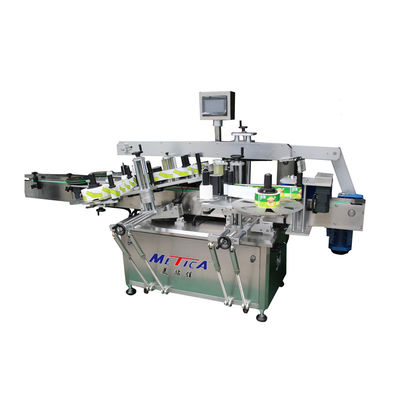 Máquina de etiquetas da garrafa da máquina de etiquetas da etiqueta automática do pescoço e dos lados da garrafa
