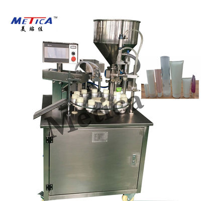 Enchimento macio ultrassônico do tubo e máquina de selagem com volume do funil 30L-40L